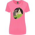Cow Abduction Funny Alien UFO Food Womens Wider Cut T-Shirt Azalea