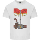 Cowboy Fancy Dress Costume Outfit Stag Do Kids T-Shirt Childrens White