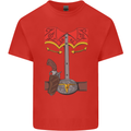 Cowboy Fancy Dress Costume Outfit Stag Do Mens Cotton T-Shirt Tee Top Red