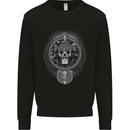 Cowboy Rock Skull Guitar Country Music Mens Sweatshirt Jumper Black