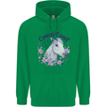 Cowgirl Soul Equestrian Horse Childrens Kids Hoodie Irish Green