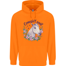Cowgirl Soul Equestrian Horse Childrens Kids Hoodie Orange