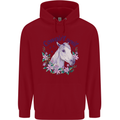 Cowgirl Soul Equestrian Horse Childrens Kids Hoodie Red