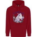 Cowgirl Soul Equestrian Horse Childrens Kids Hoodie Red