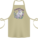 Cowgirl Soul Equestrian Horse Cotton Apron 100% Organic Khaki