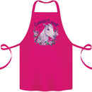 Cowgirl Soul Equestrian Horse Cotton Apron 100% Organic Pink