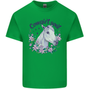 Cowgirl Soul Equestrian Horse Mens Cotton T-Shirt Tee Top Irish Green