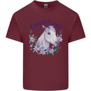 Cowgirl Soul Equestrian Horse Mens Cotton T-Shirt Tee Top Maroon