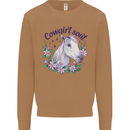Cowgirl Soul Equestrian Horse Mens Sweatshirt Jumper Caramel Latte