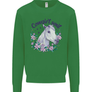 Cowgirl Soul Equestrian Horse Mens Sweatshirt Jumper Irish Green