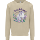 Cowgirl Soul Equestrian Horse Mens Sweatshirt Jumper Sand