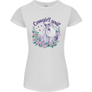 Cowgirl Soul Equestrian Horse Womens Petite Cut T-Shirt White