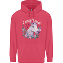 Cowgirl Soul Equestrian Horses Childrens Kids Hoodie Heliconia