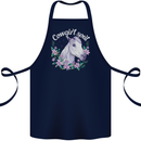 Cowgirl Soul Equestrian Horses Cotton Apron 100% Organic Navy Blue