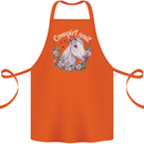 Cowgirl Soul Equestrian Horses Cotton Apron 100% Organic Orange