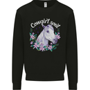 Cowgirl Soul Equestrian Horses Kids Sweatshirt Jumper Black