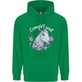 Cowgirl Soul Equestrian Horses Mens 80% Cotton Hoodie Irish Green