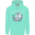 Cowgirl Soul Equestrian Horses Mens 80% Cotton Hoodie Peppermint
