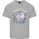 Cowgirl Soul Equestrian Horses Mens Cotton T-Shirt Tee Top Sports Grey
