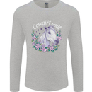 Cowgirl Soul Equestrian Horses Mens Long Sleeve T-Shirt Sports Grey
