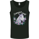 Cowgirl Soul Equestrian Horses Mens Vest Tank Top Black