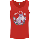 Cowgirl Soul Equestrian Horses Mens Vest Tank Top Red