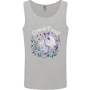 Cowgirl Soul Equestrian Horses Mens Vest Tank Top Sports Grey