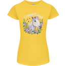 Cowgirl Soul Equestrian Horses Womens Petite Cut T-Shirt Yellow