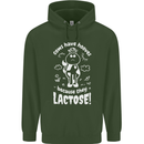 Cows Have Hooves Because They Lack Toes Childrens Kids Hoodie Forest Green