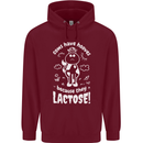 Cows Have Hooves Because They Lack Toes Childrens Kids Hoodie Maroon