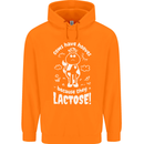 Cows Have Hooves Because They Lack Toes Childrens Kids Hoodie Orange