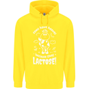 Cows Have Hooves Because They Lack Toes Childrens Kids Hoodie Yellow