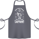 Cows Have Hooves Because They Lack Toes Cotton Apron 100% Organic Steel