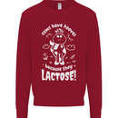 Cows Have Hooves Because They Lack Toes Kids Sweatshirt Jumper Red