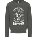 Cows Have Hooves Because They Lack Toes Kids Sweatshirt Jumper Storm Grey