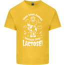 Cows Have Hooves Because They Lack Toes Kids T-Shirt Childrens Yellow