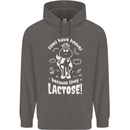 Cows Have Hooves Because They Lack Toes Mens 80% Cotton Hoodie Charcoal