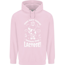 Cows Have Hooves Because They Lack Toes Mens 80% Cotton Hoodie Light Pink