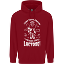 Cows Have Hooves Because They Lack Toes Mens 80% Cotton Hoodie Red