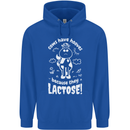 Cows Have Hooves Because They Lack Toes Mens 80% Cotton Hoodie Royal Blue