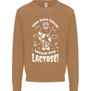 Cows Have Hooves Because They Lack Toes Mens Sweatshirt Jumper Caramel Latte