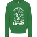 Cows Have Hooves Because They Lack Toes Mens Sweatshirt Jumper Irish Green