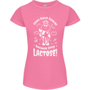 Cows Have Hooves Because They Lack Toes Womens Petite Cut T-Shirt Azalea