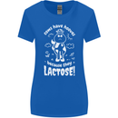 Cows Have Hooves Because They Lack Toes Womens Wider Cut T-Shirt Royal Blue