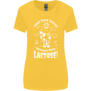 Cows Have Hooves Because They Lack Toes Womens Wider Cut T-Shirt Yellow