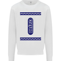 Crayon Fancy Dress Outfit Costume Funny Kids Sweatshirt Jumper White