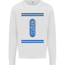 Crayon Fancy Dress Outfit Costume Funny Kids Sweatshirt Jumper White