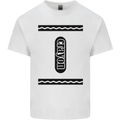 Crayon Fancy Dress Outfit Costume Funny Mens Cotton T-Shirt Tee Top White
