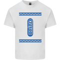 Crayon Fancy Dress Outfit Costume Funny Mens Cotton T-Shirt Tee Top White