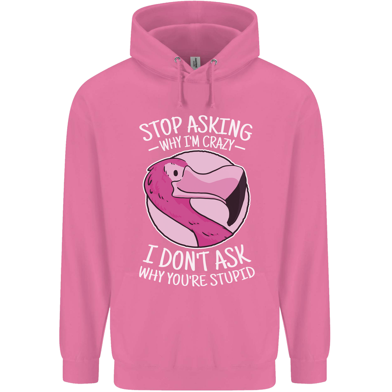 Crazy Stupid Funny Sarcastic Slogan Sarcasm Mens 80% Cotton Hoodie Azelea